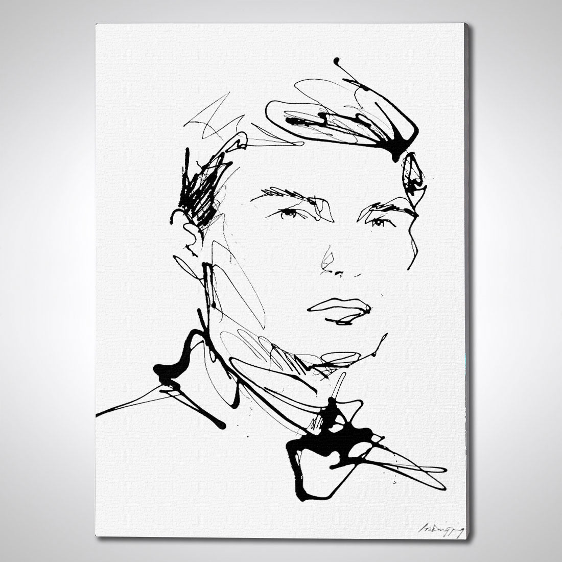 Max Verstappen 2022 Abu Dhabi GP Canvas Print Artwork – Mr Dripping