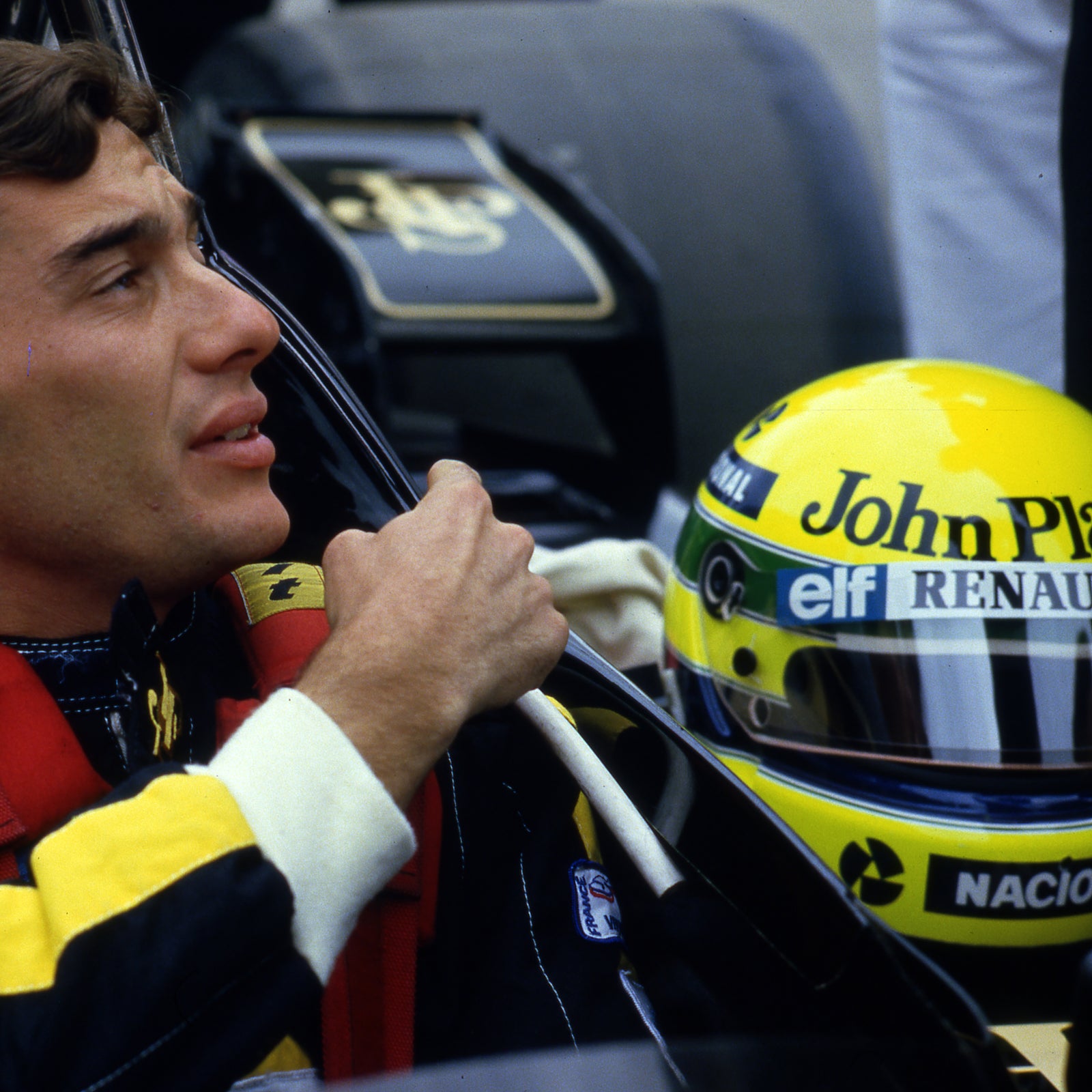 Ayrton Senna 1985 Official Bell Replica Helmet