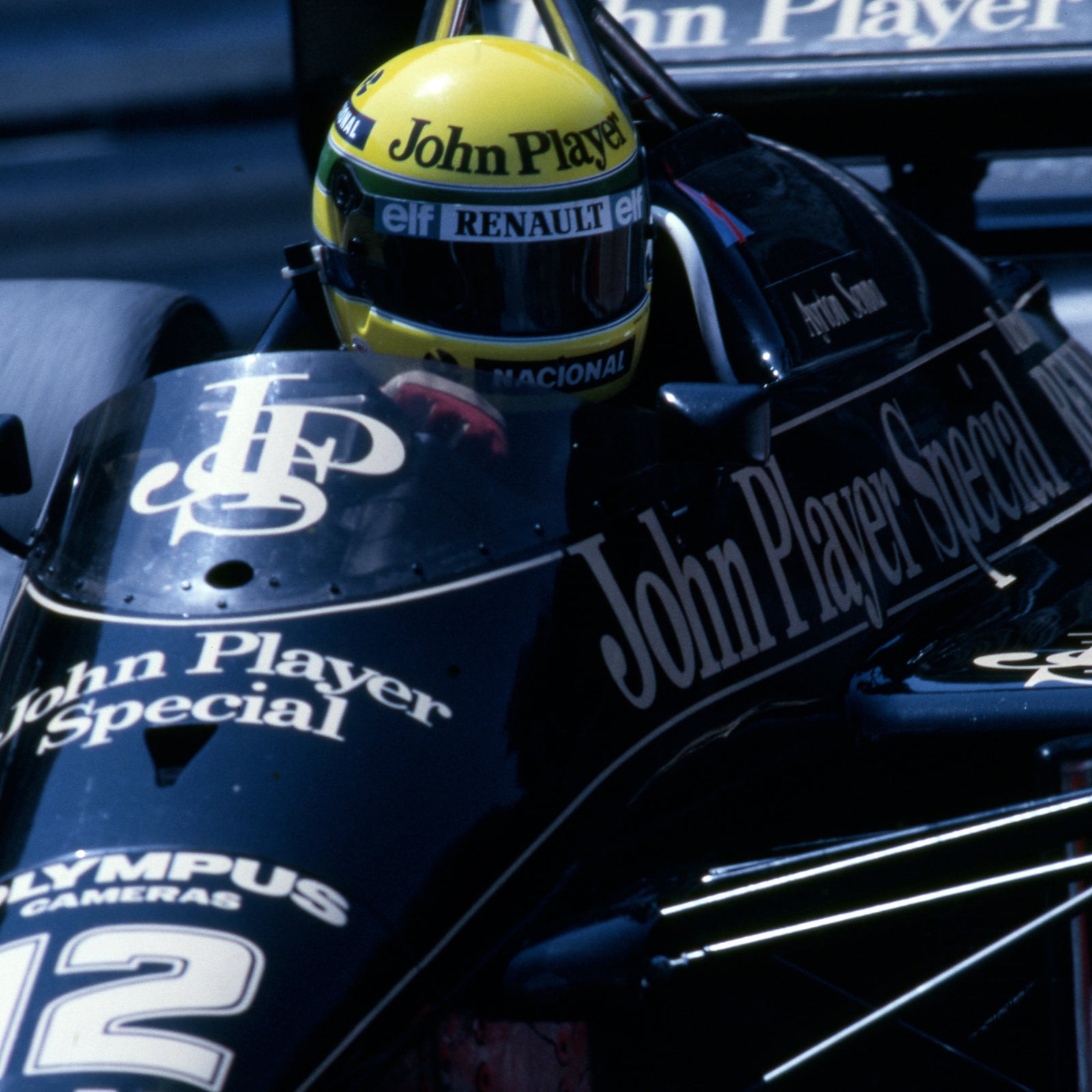 Ayrton Senna 1985 Official Bell Replica Helmet