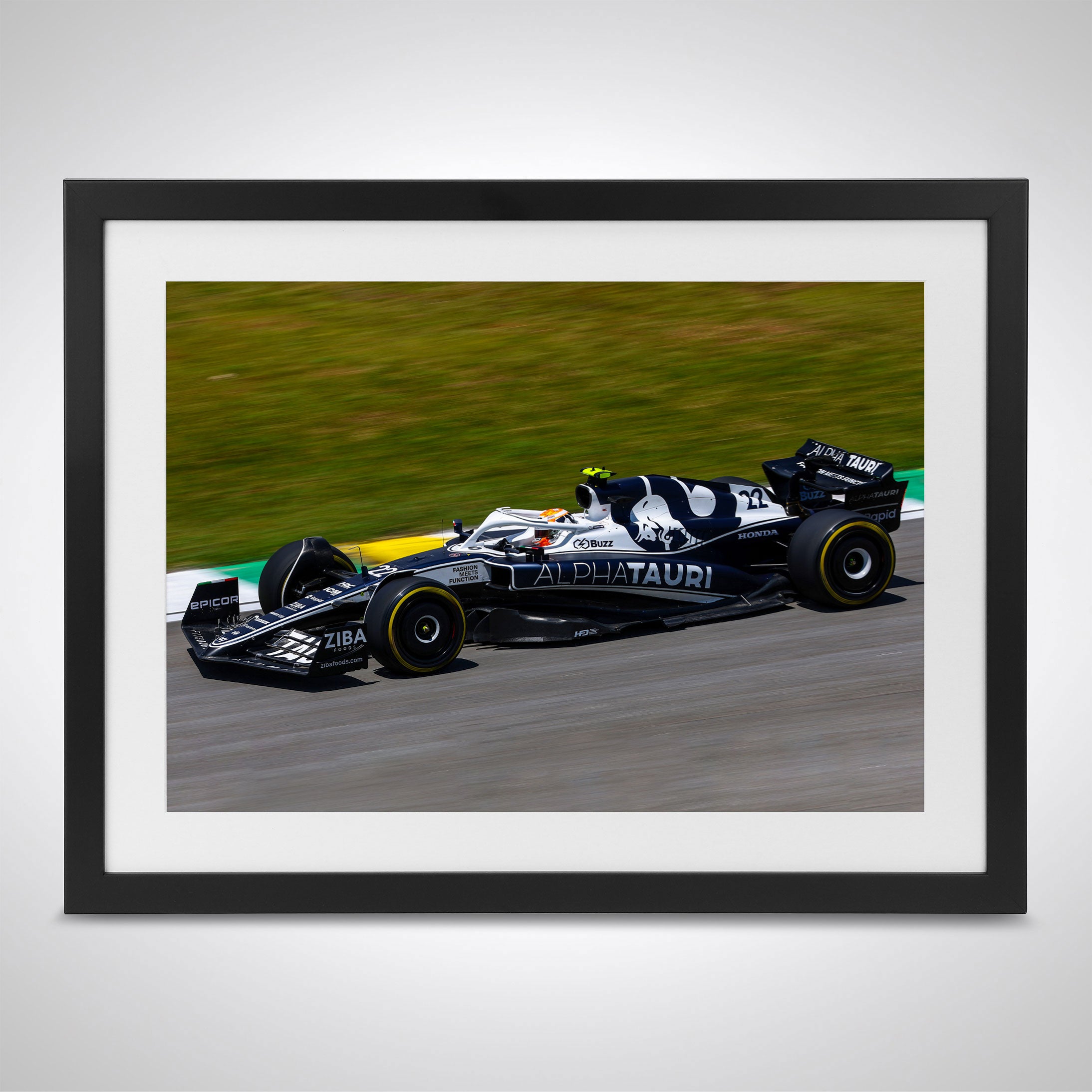 Yuki Tsunoda 2022 Print - Brazilian GP