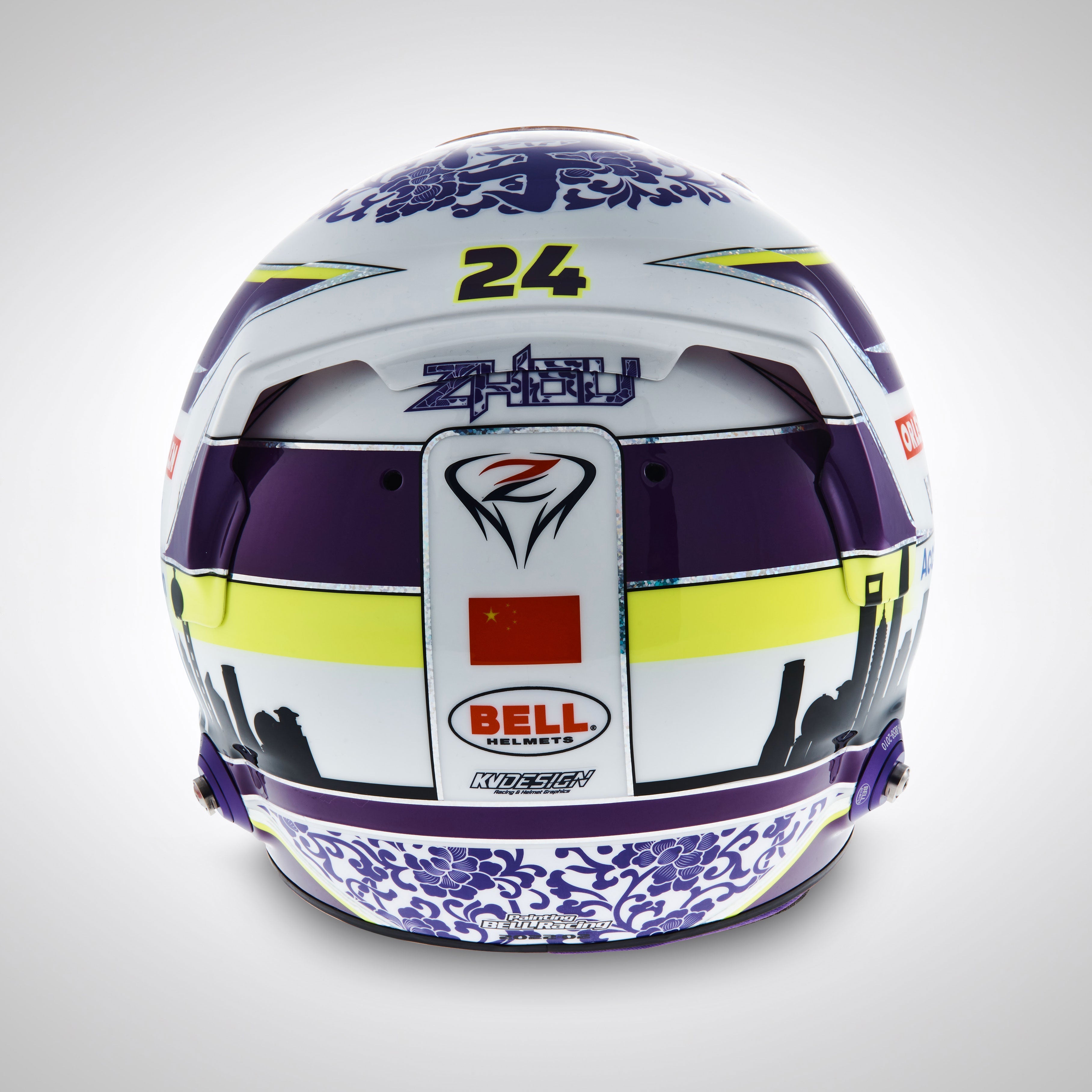 Zhou Guanyu 2022 Signed Replica Helmet