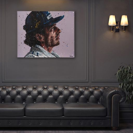 Senna 1994 Hand Embellished Artwork - Paul Oz