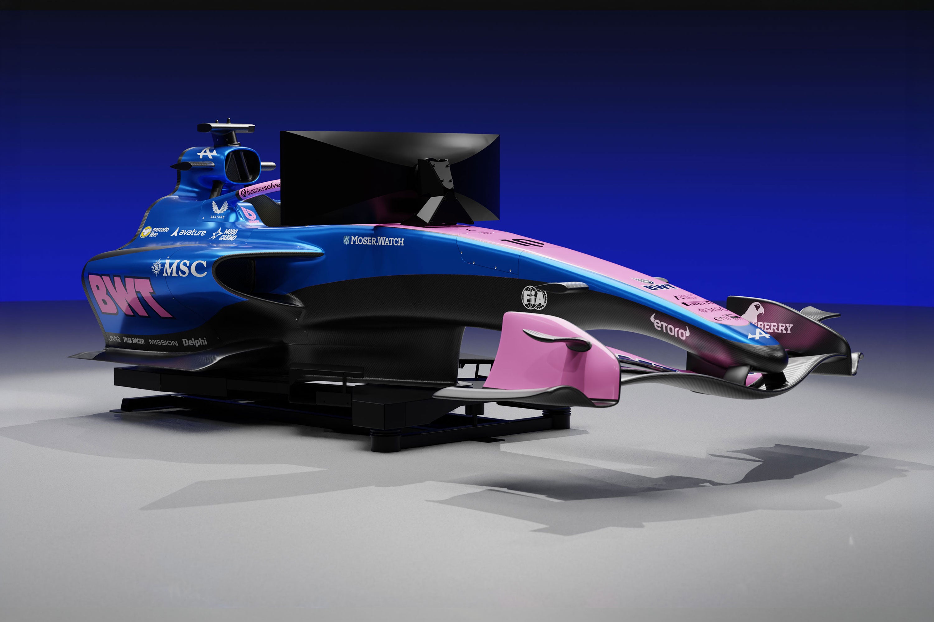 アプリコットF1 2026 BWT Alpine Formula One Team Simulator – F1 Authentics