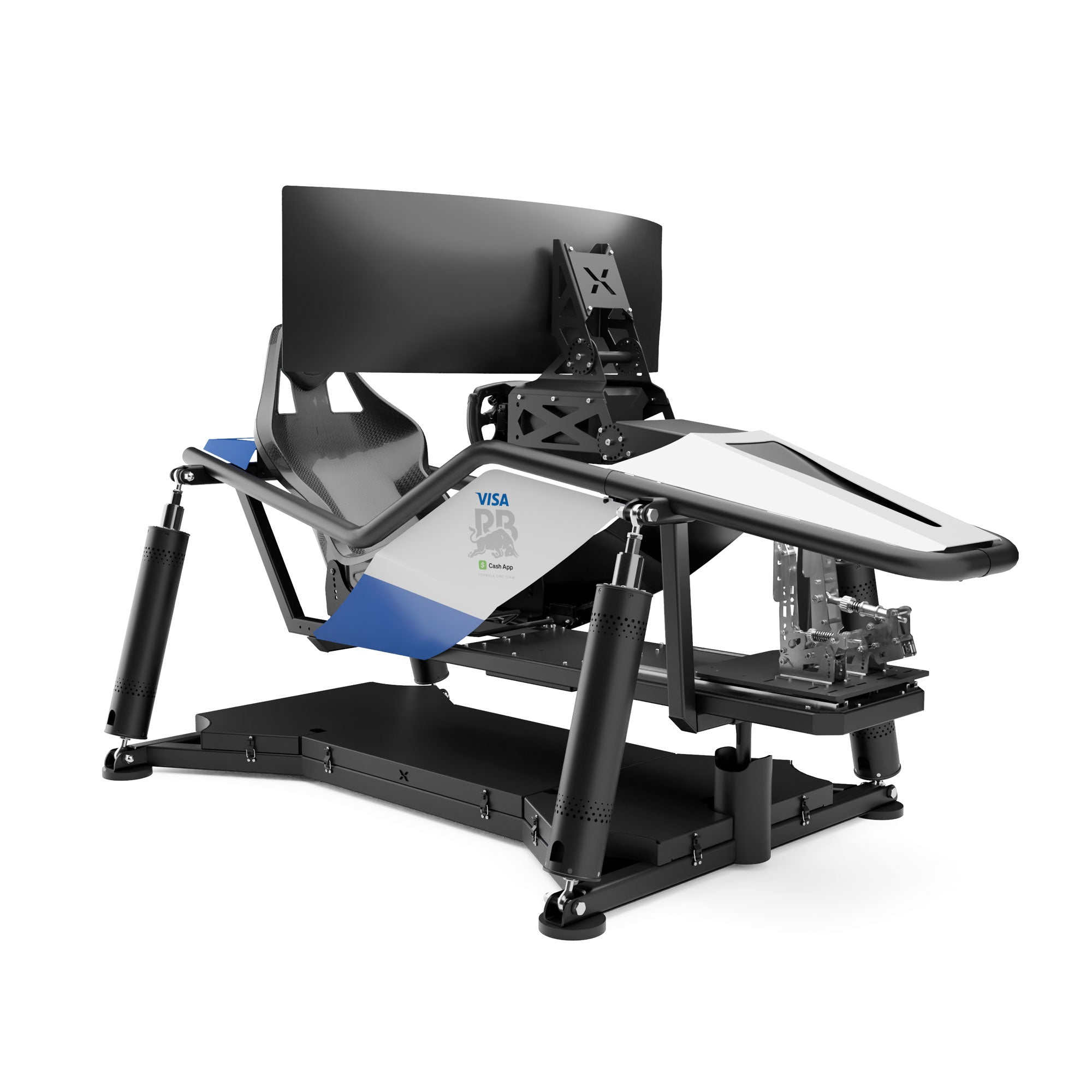 Racing Bulls Formula 1 Team X6 motion simulator six-axis platform professional racing simulator setup