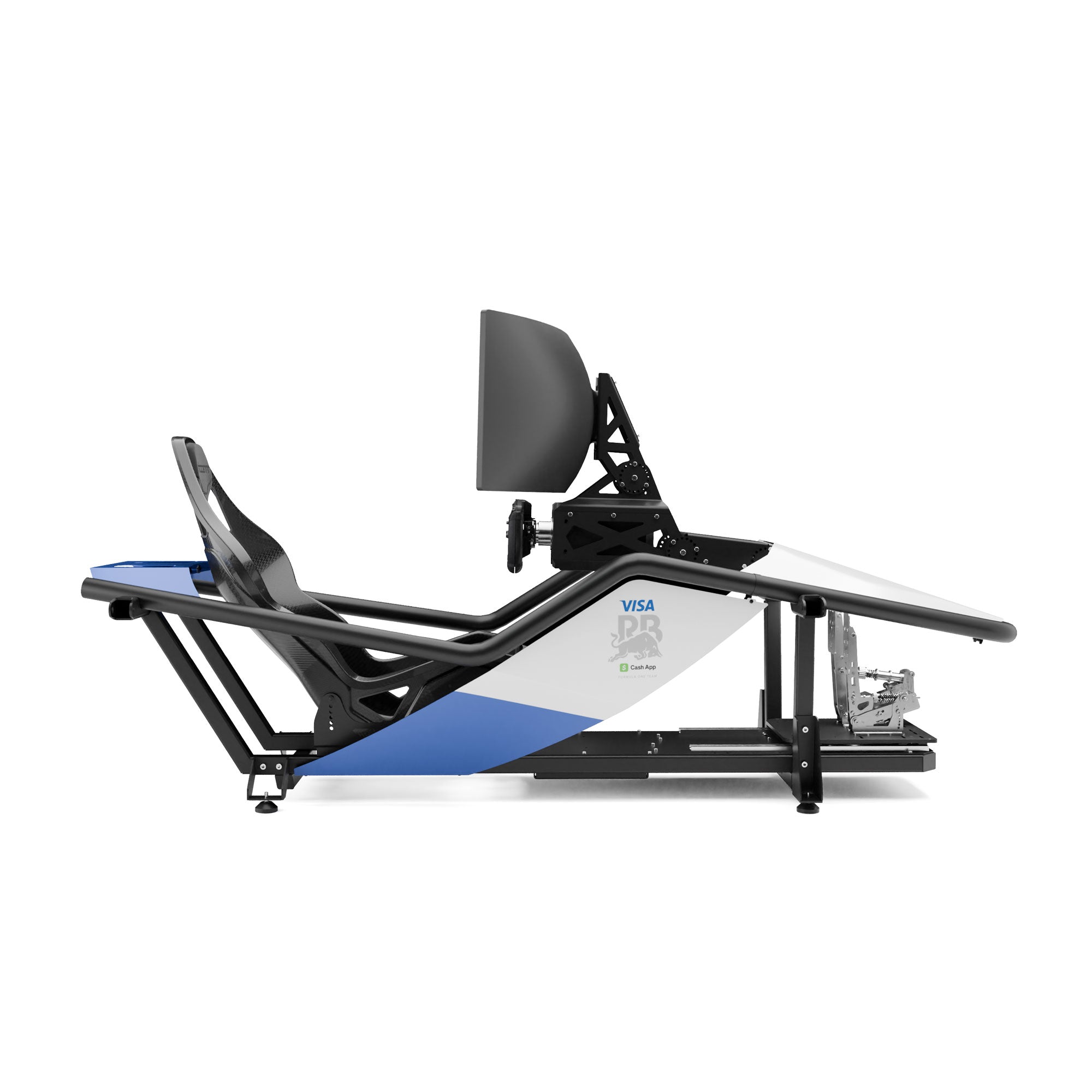 Racing Bulls Formula 1 Team X Lite static simulator lightweight racing cockpit fixed platform display