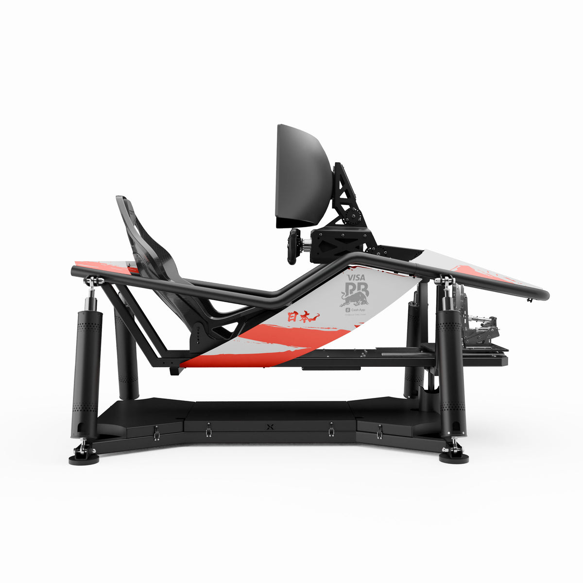 Racing Bulls Formula 1 Team X6 motion simulator Japan livery six-axis platform professional racing simulator