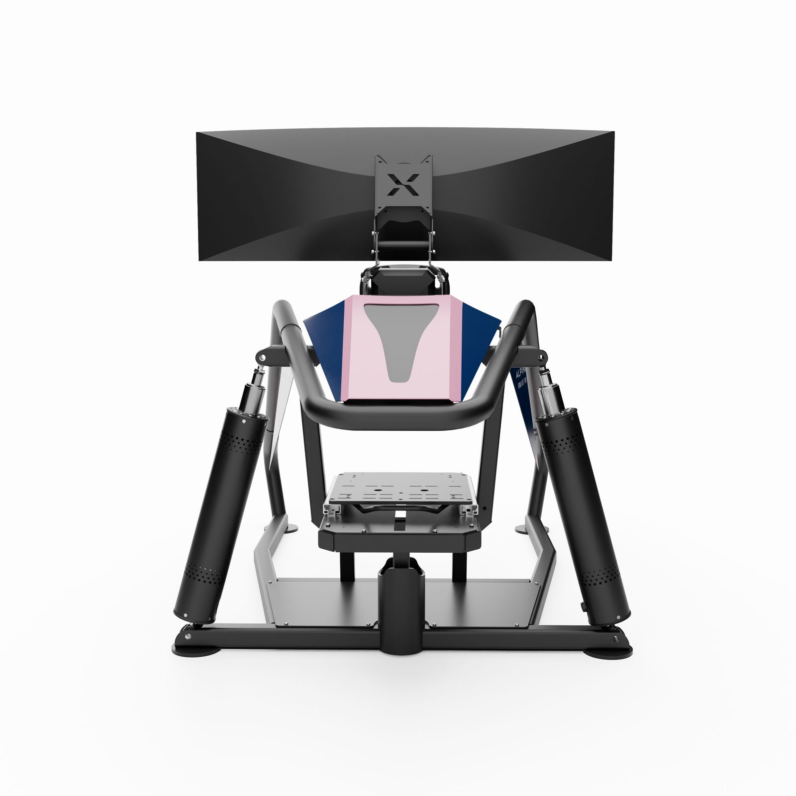 Alpine F1 Team X Wav static simulator inclusive design accessible racing cockpit fixed platform