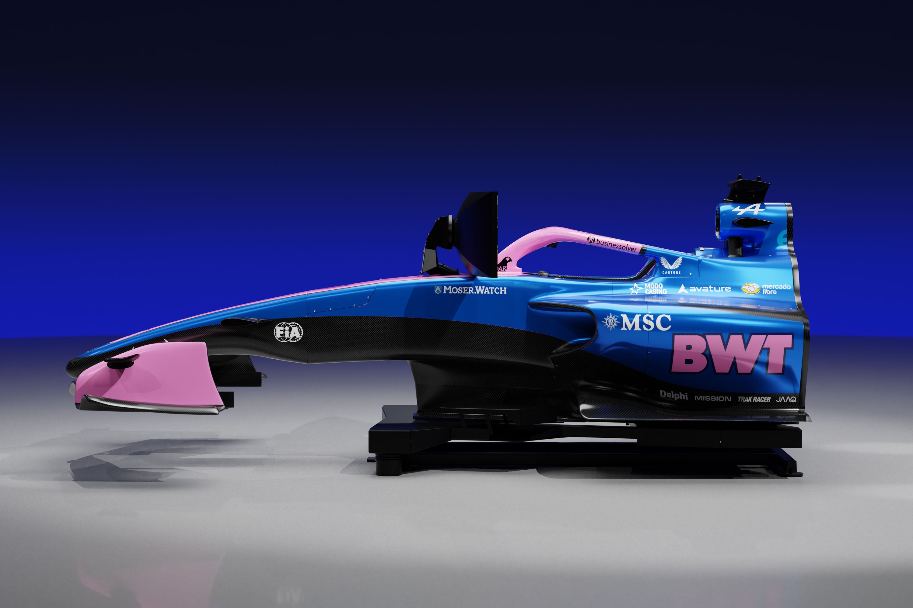 2026 BWT Alpine Formula One Team Simulator – F1 Authentics