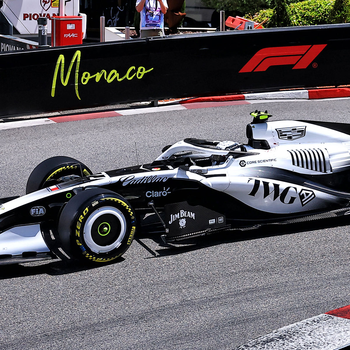 The Austin Auction LOT 051 - Valtteri Bottas 2026 Used Monaco ‘Nigel the Badger’ Helmet with Meet & Greet