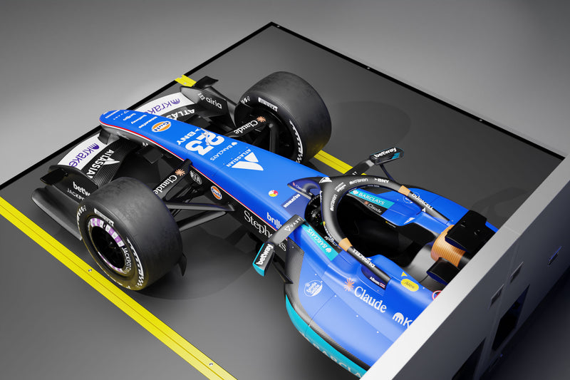 Official 2026 Atlassian Williams F1® Team FW48 Pit Stop Rig