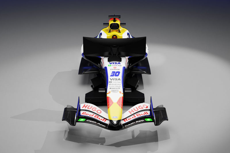 2026 Visa Cash App Racing Bulls F1® Team Formula 1-inspired racing simulator, premium collector piece and motorsport display