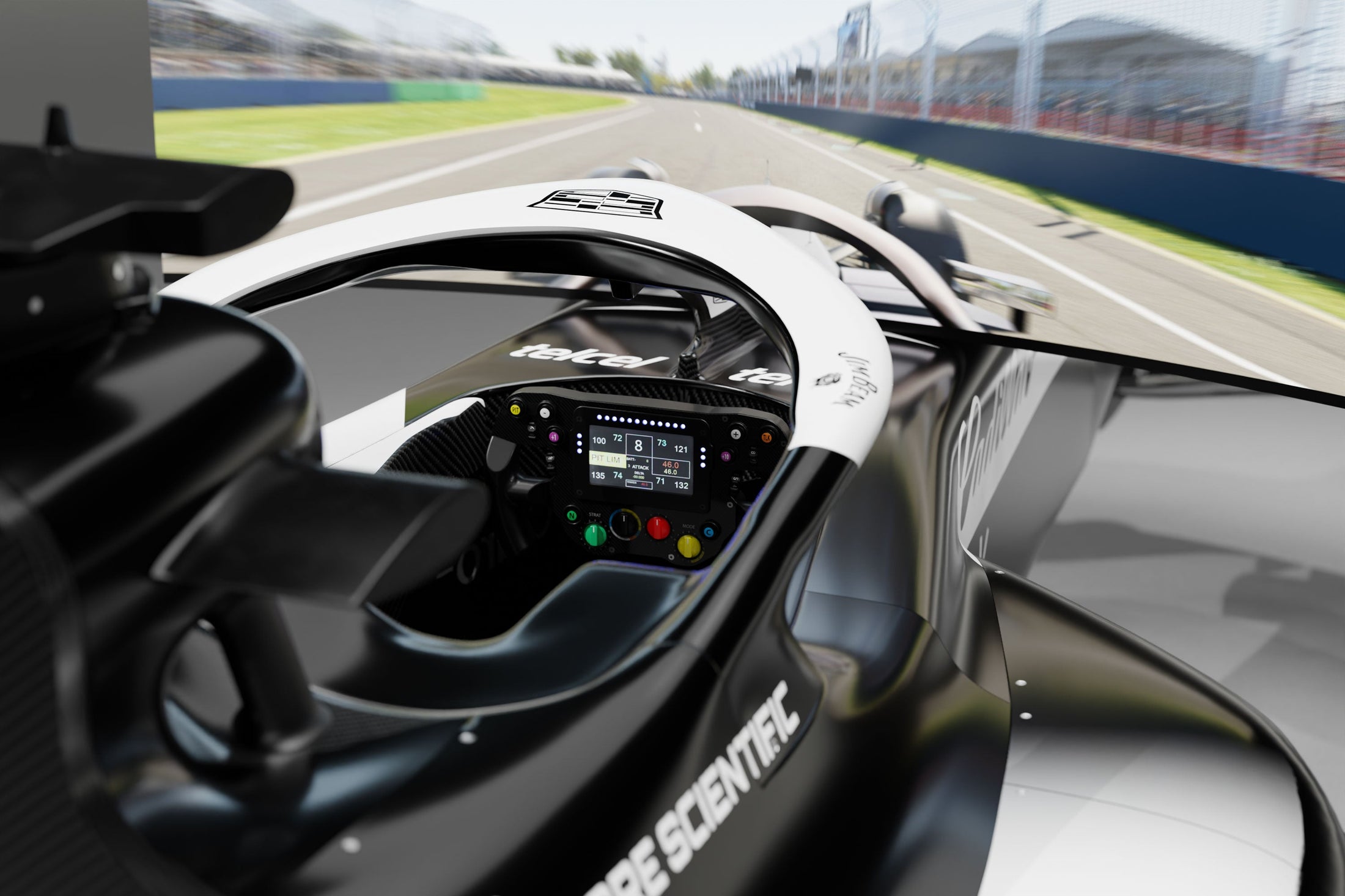 Official 2026 Cadillac Formula One Team MAC-26 Simulator