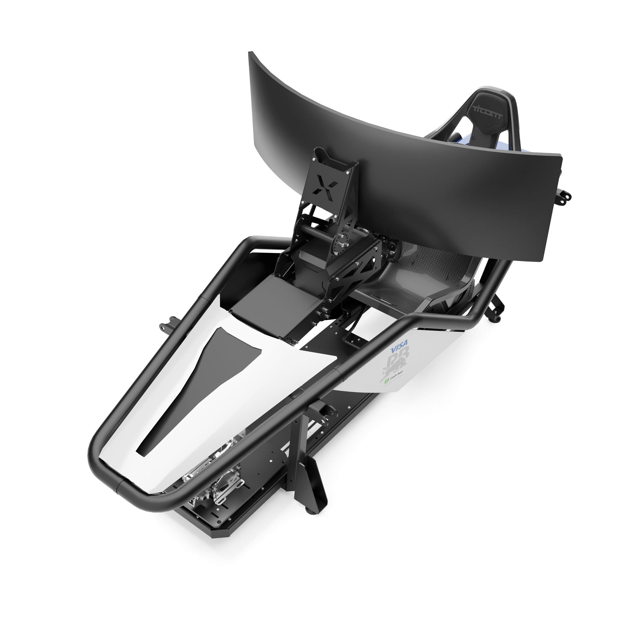 Visa Cash App Racing Bulls X Lite static simulator compact motorsport simulator experience