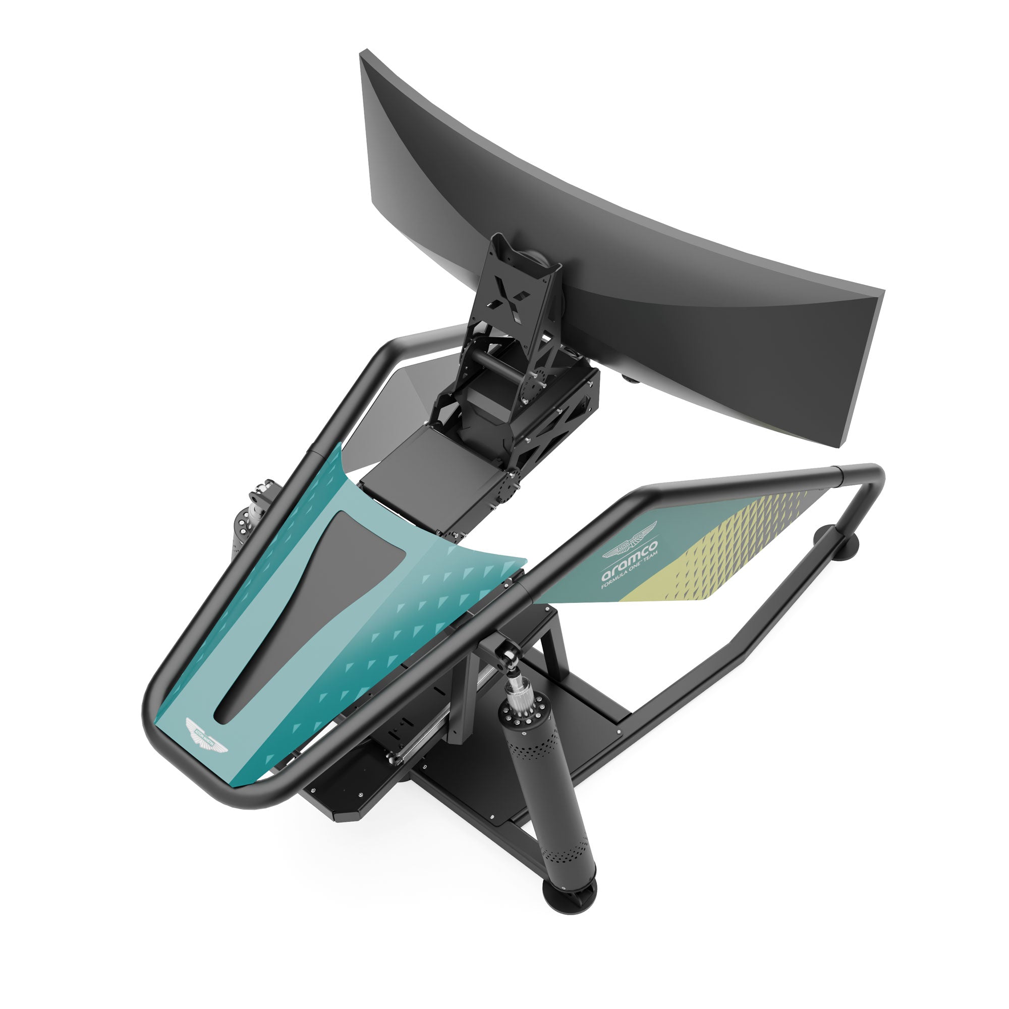 Aston Martin F1 Team X Wav static simulator accessible fixed platform motorsport simulator experience