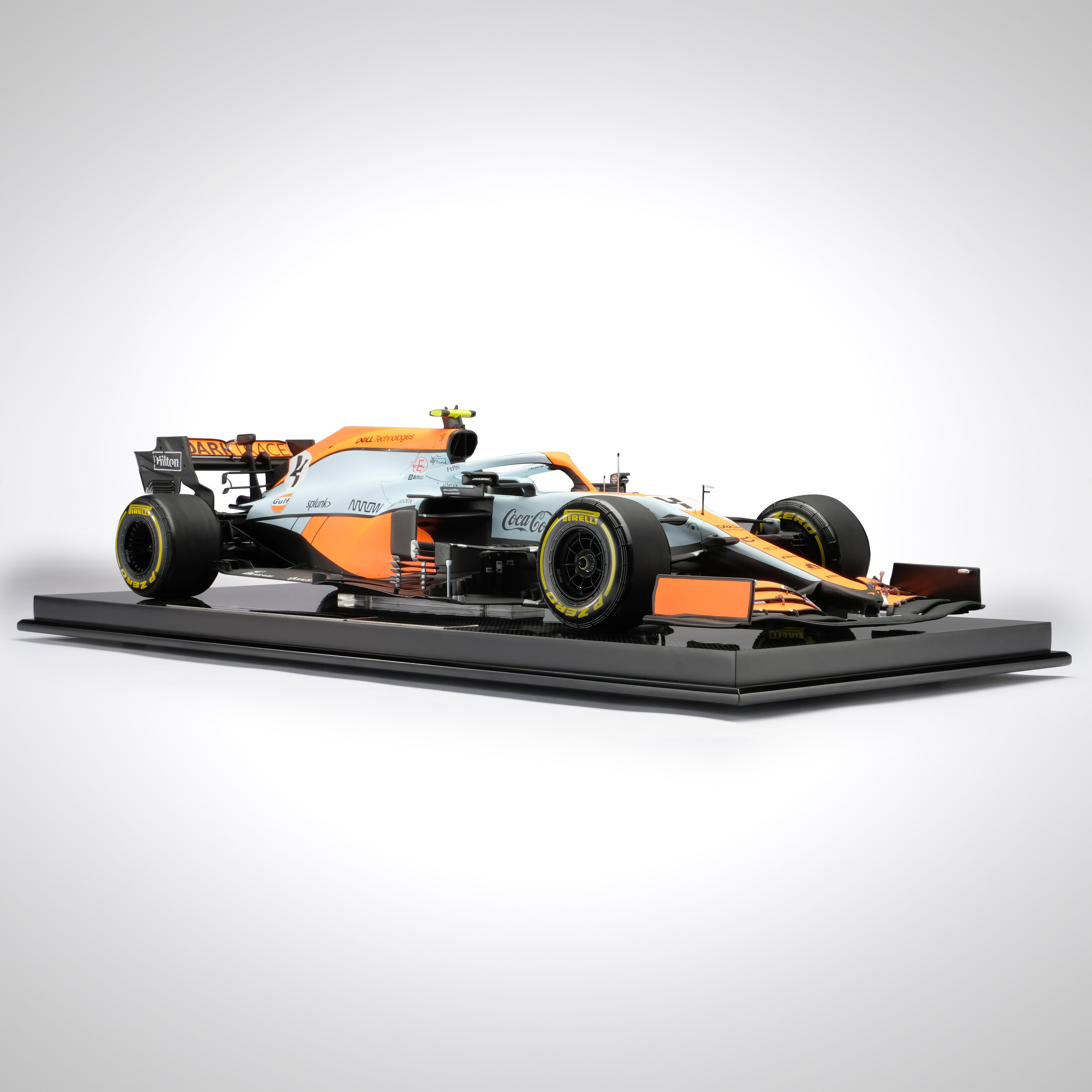 Lando Norris 2021 McLaren F1 Team MCL35M ‘Gulf’ 1:8 Scale Model – Monaco GP