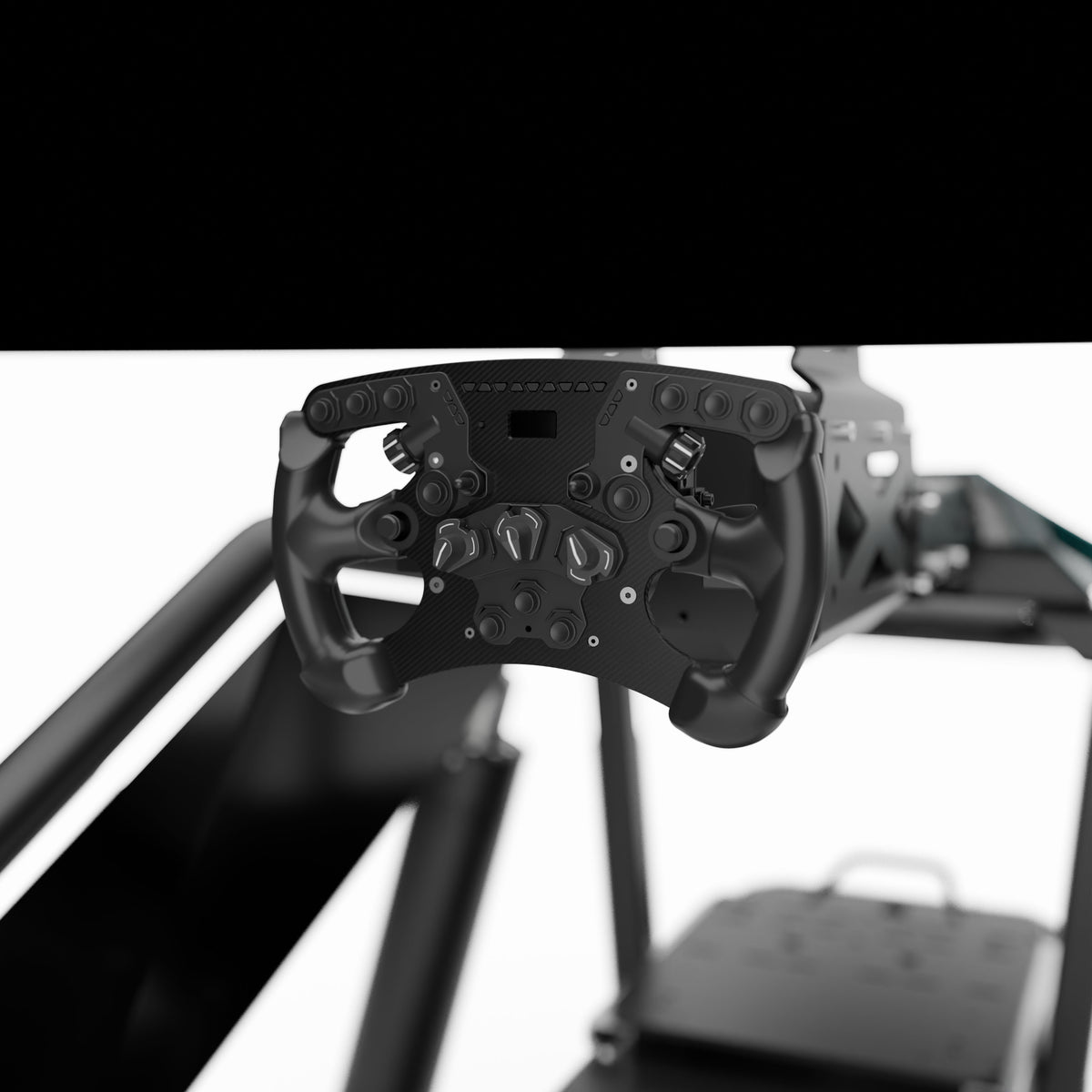 Visa Cash App RB F1 Team X Wav static simulator accessible motorsport simulator inclusive cockpit setup