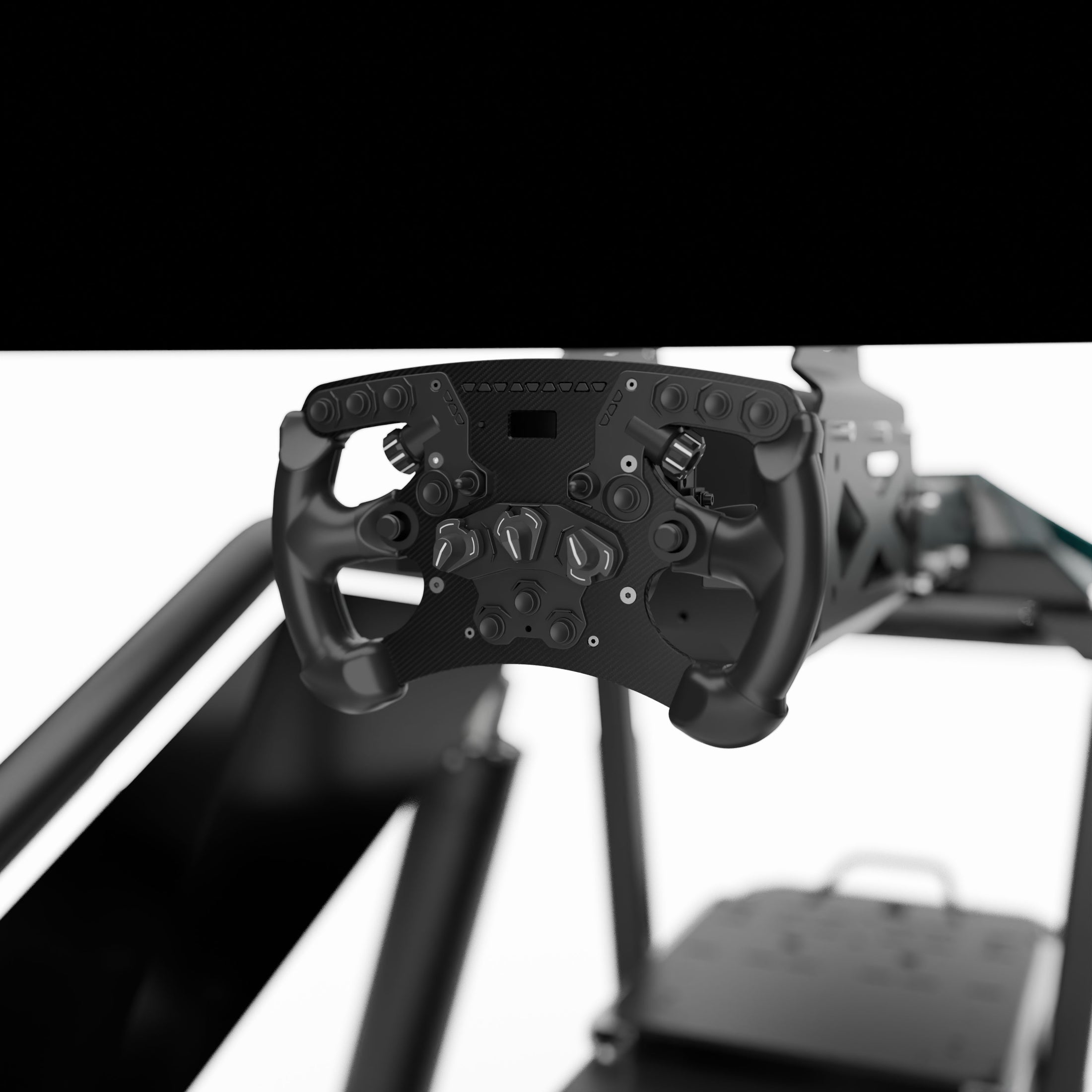 Visa Cash App RB F1 Team X Wav static simulator accessible motorsport simulator inclusive cockpit setup