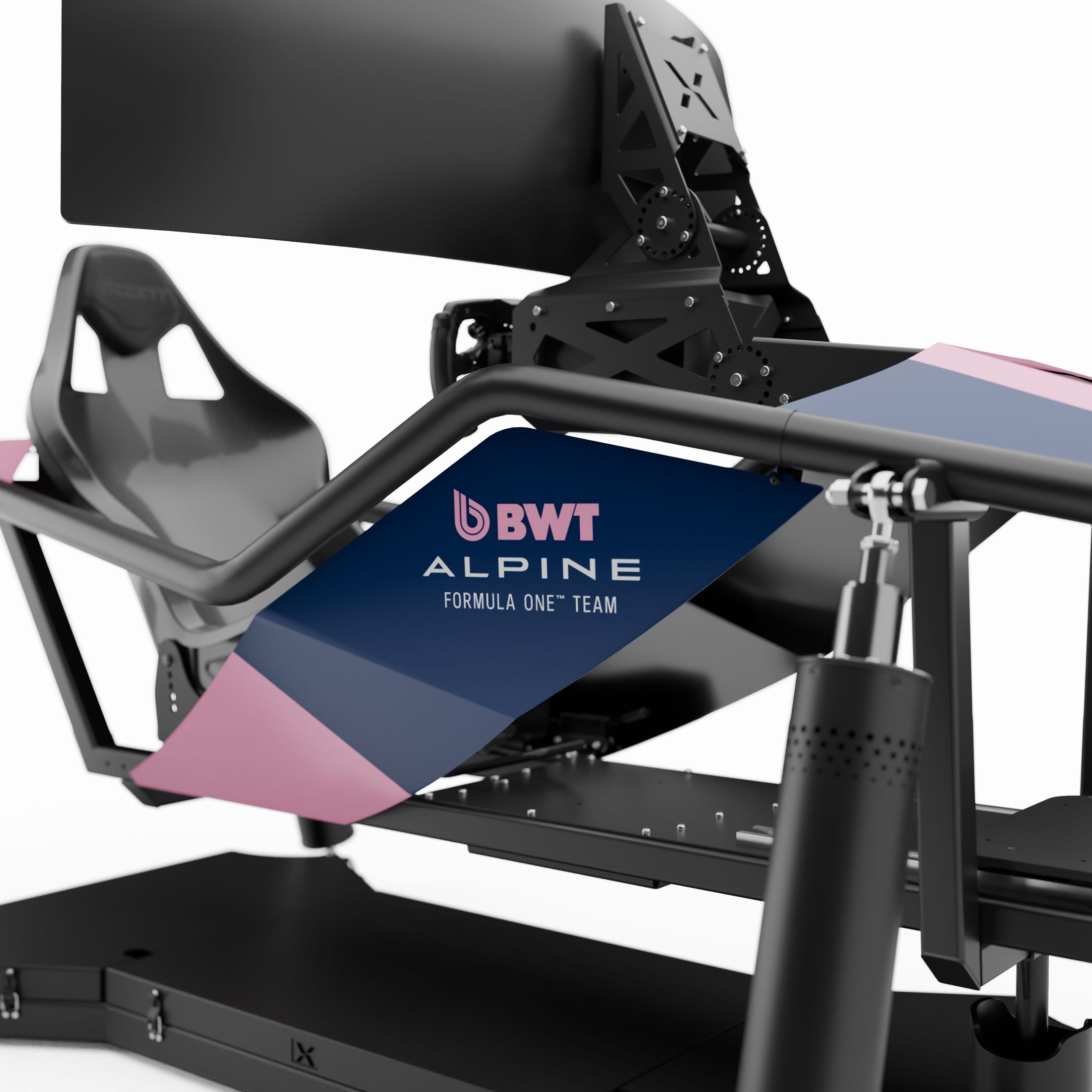 BWT Alpine F1 Team X6 motion simulator high-performance motion platform racing cockpit display