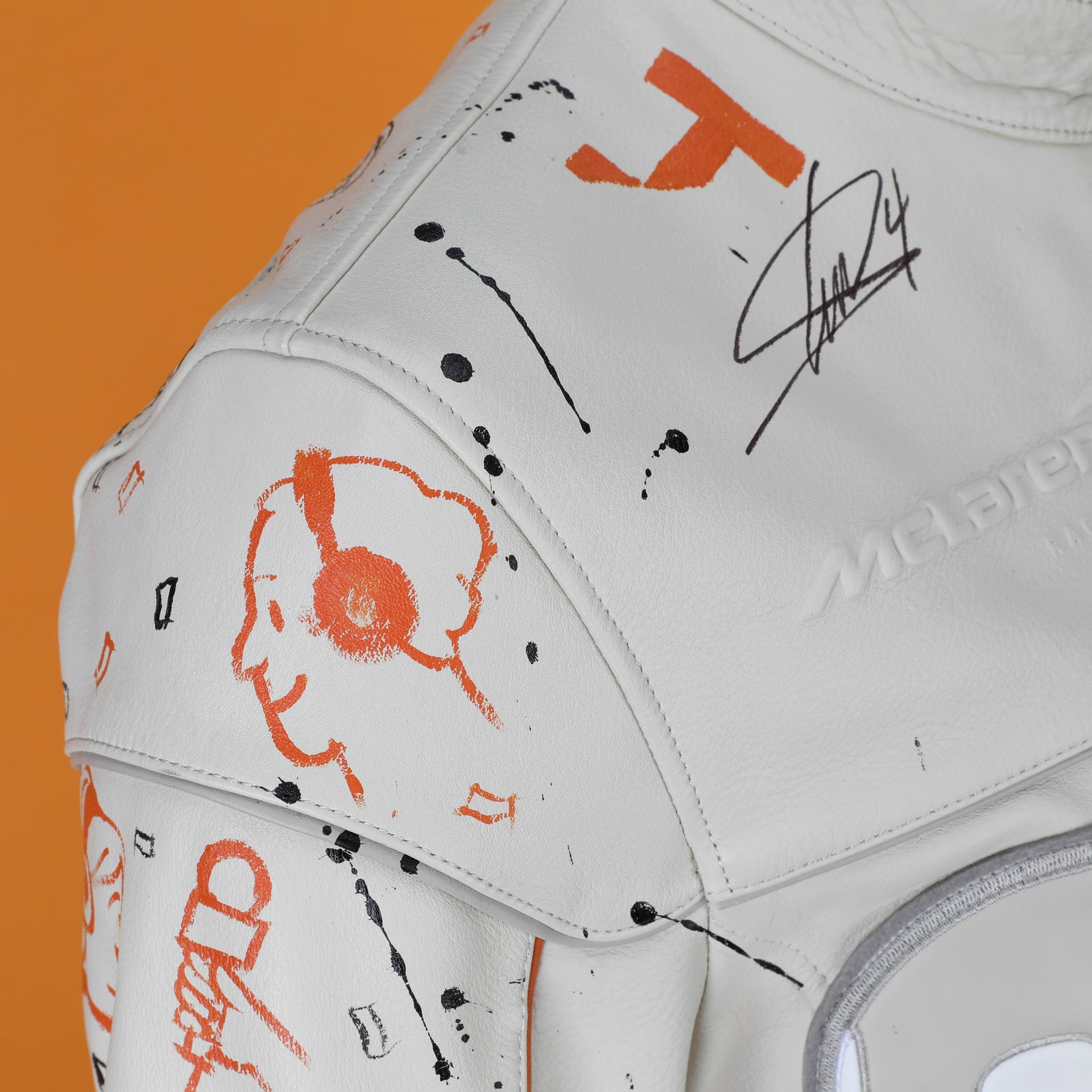 Season Launch LOT 002 - Lando Norris 2025 Reiss Jacket – Signed Mclaren x Mastercard