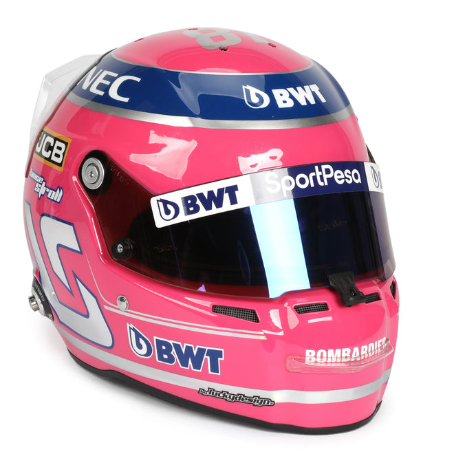 LOT 513 - Lance Stroll 2019 Racing Point Helmet - Used