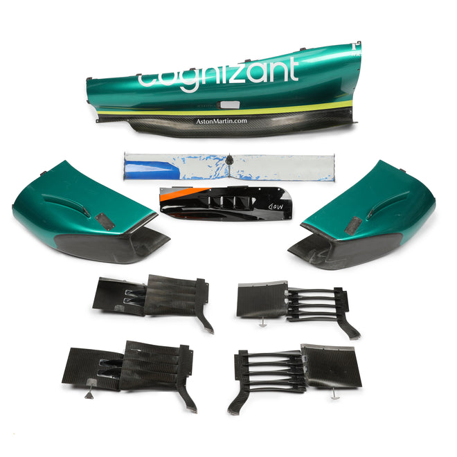 LOT 551 - Aston Martin Aramco F1 Team® Car Parts Bundle - Through the Years