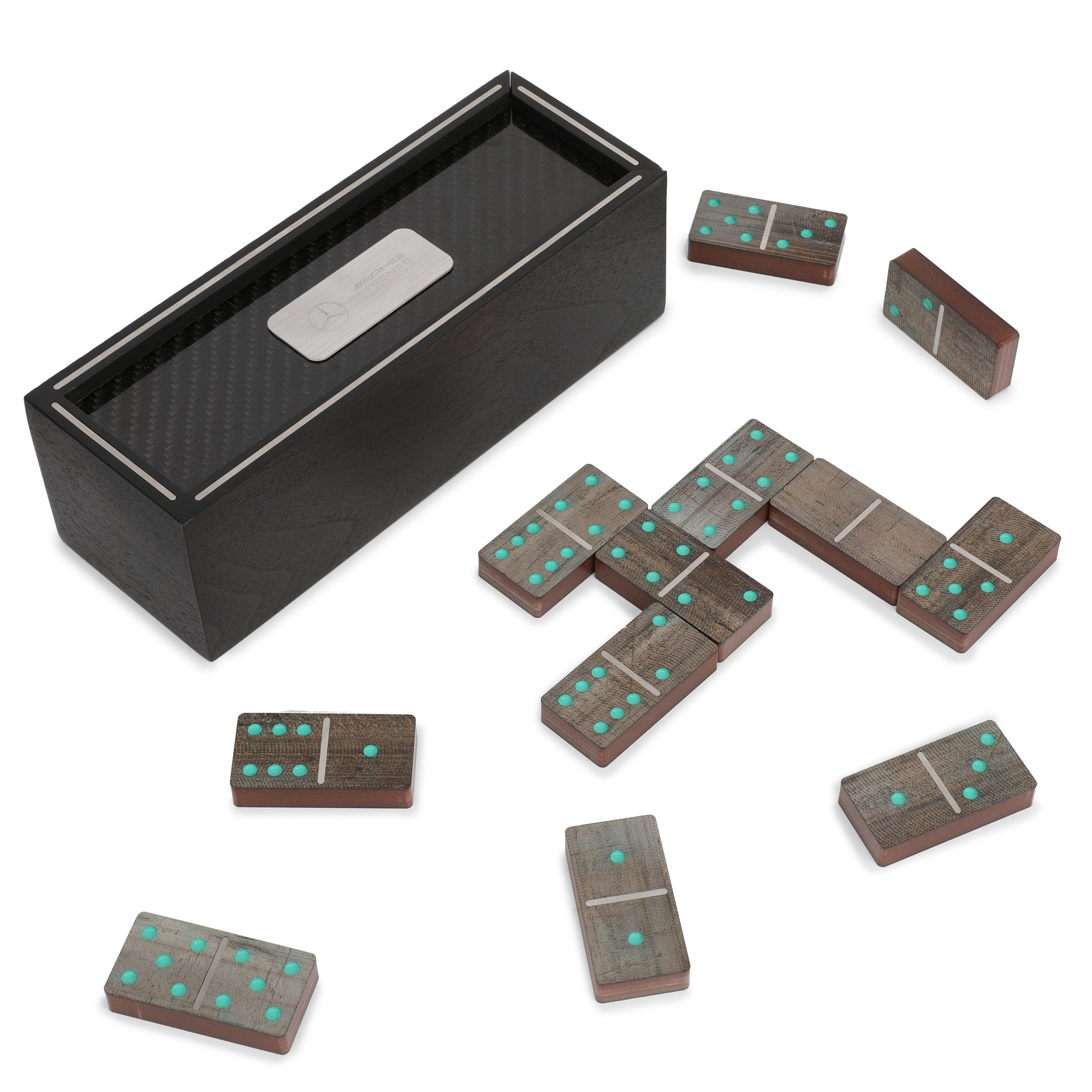 正規品 Mercedes AMG petronas  Mercedes-AMG F1® Team Skid Plank Dominoes Set – F1 Authentics