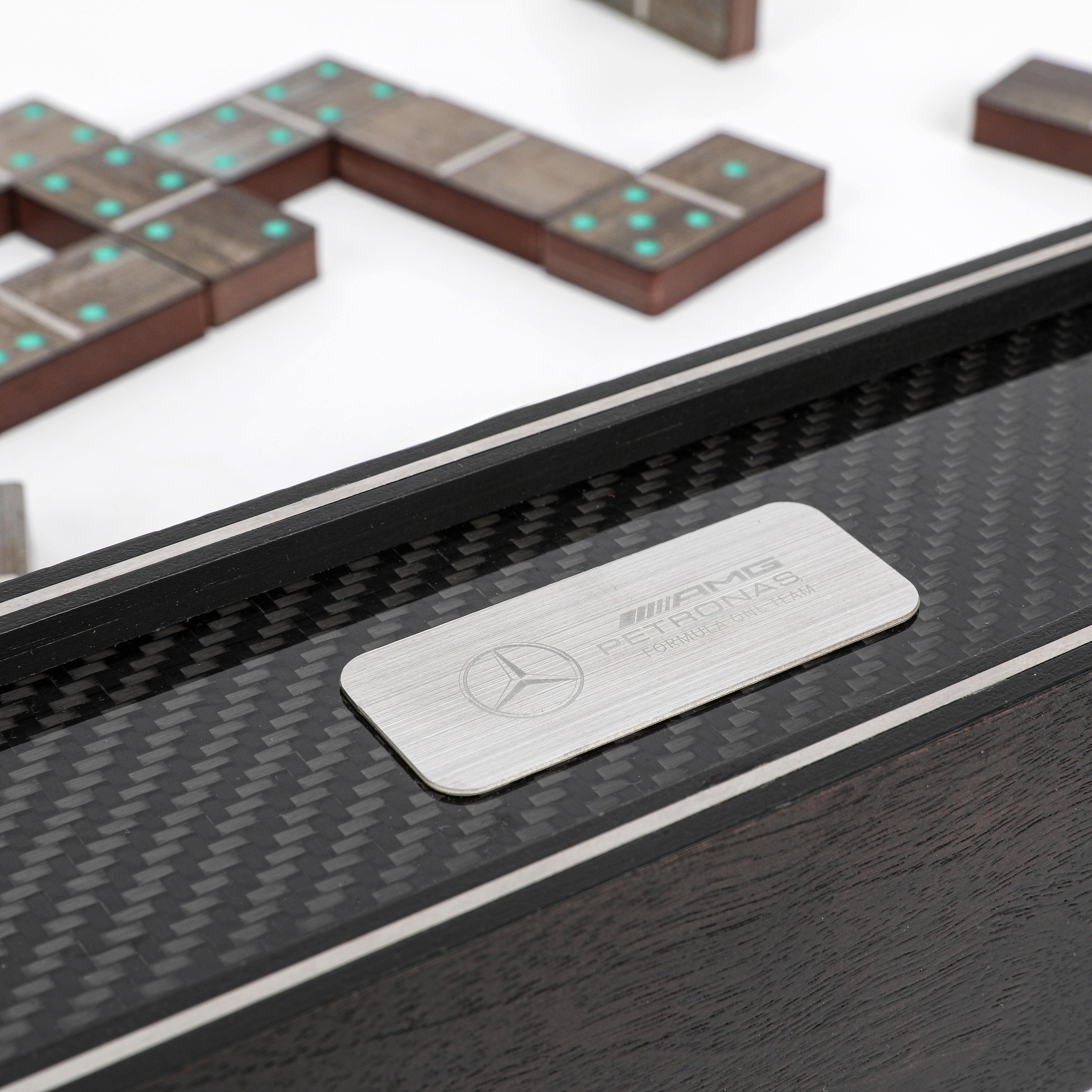 Mercedes-AMG F1® Team Skid Plank Dominoes Set – F1 Authentics
