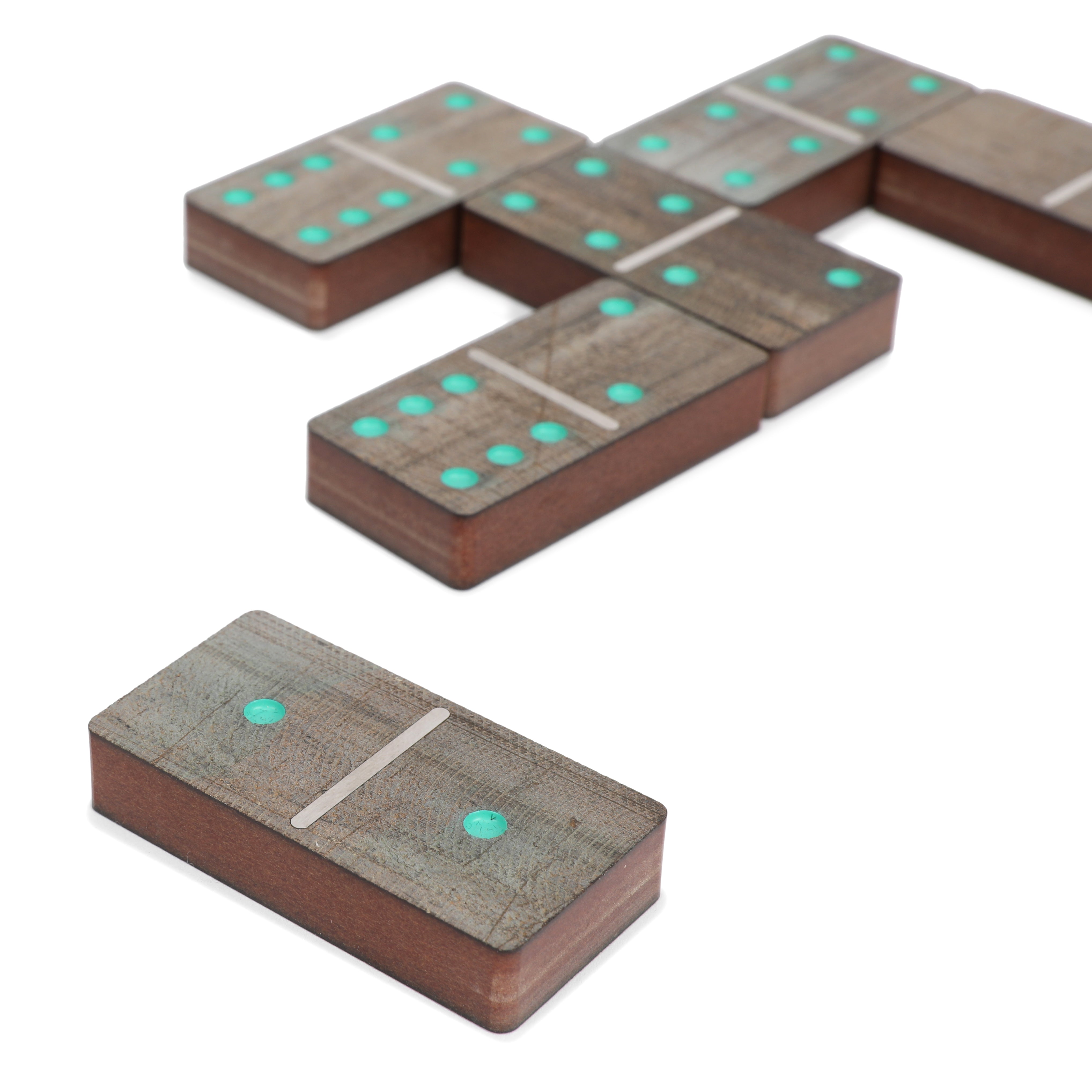 Mercedes-AMG F1® Team Skid Plank Dominoes Set – F1 Authentics