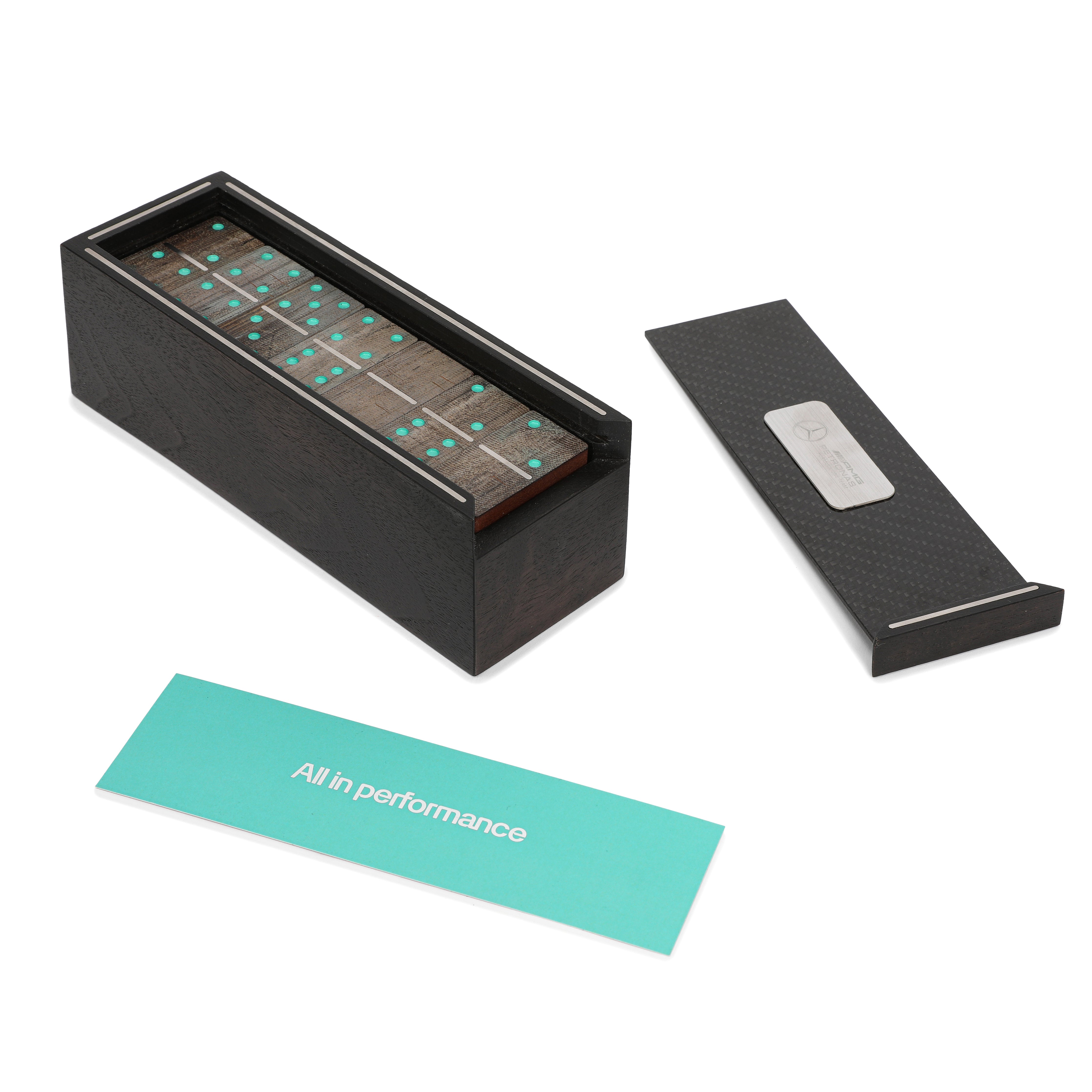 Mercedes-AMG F1® Team Skid Plank Dominoes Set – F1 Authentics