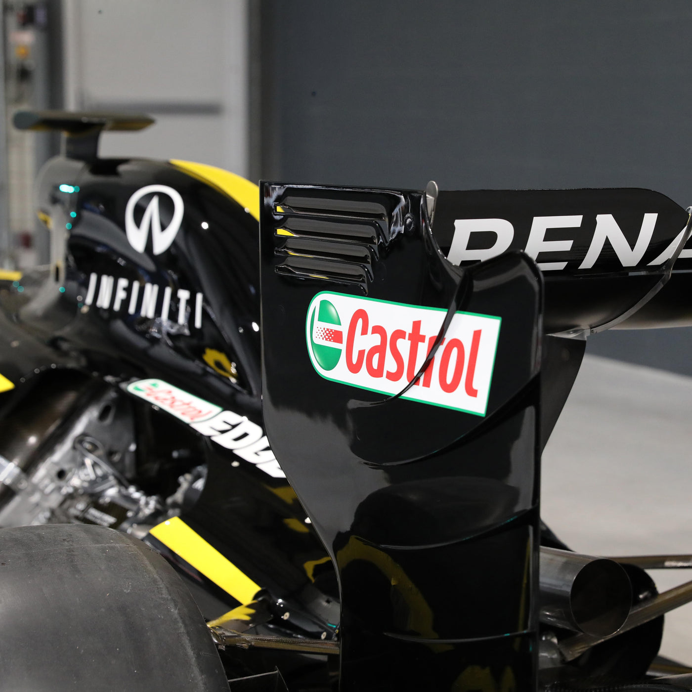 2014 Lotus E22-03 Rolling Chassis (2019 RS19 Livery)