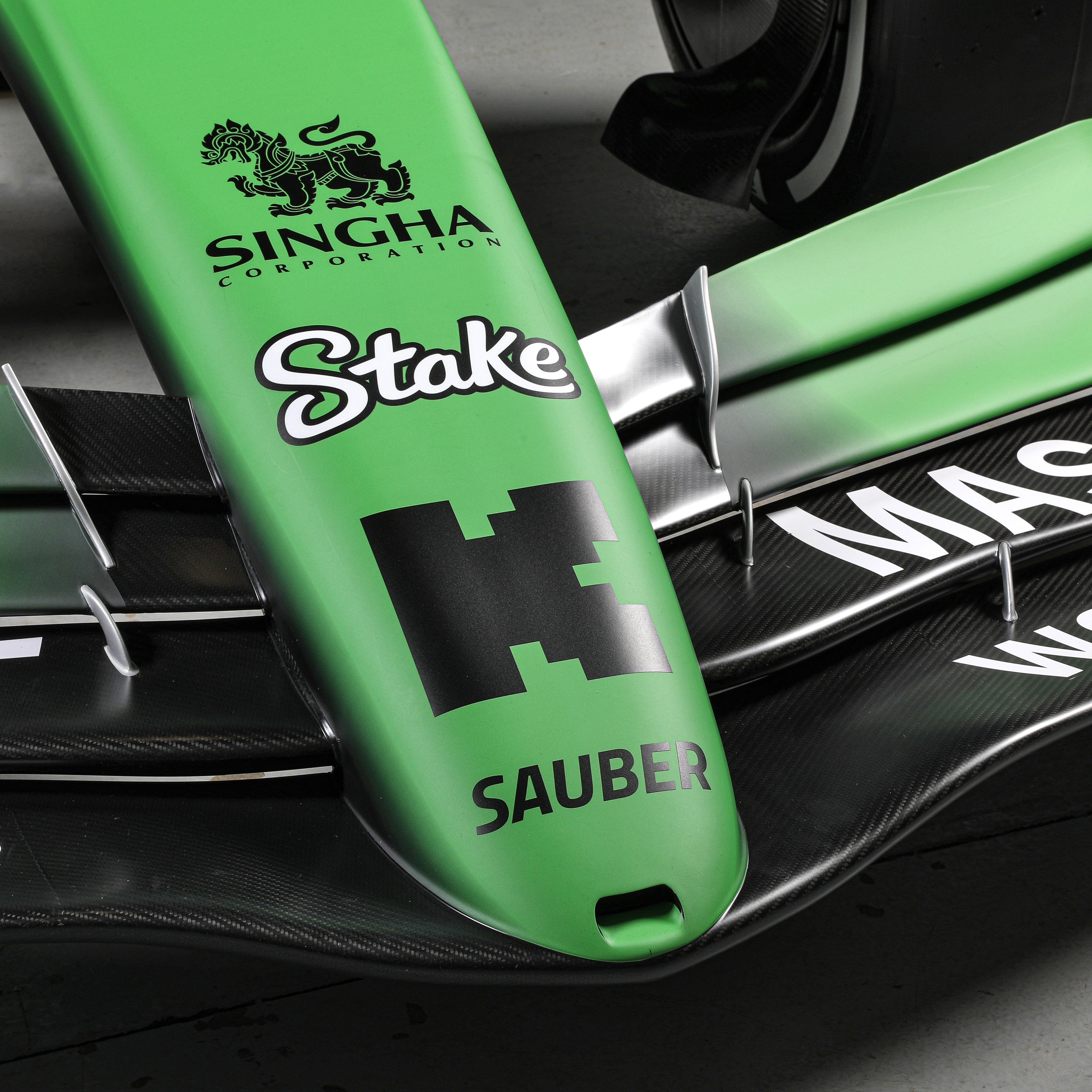 Official Stake F1 Team KICK Sauber 2025 F1® 75 C45 Launch Car