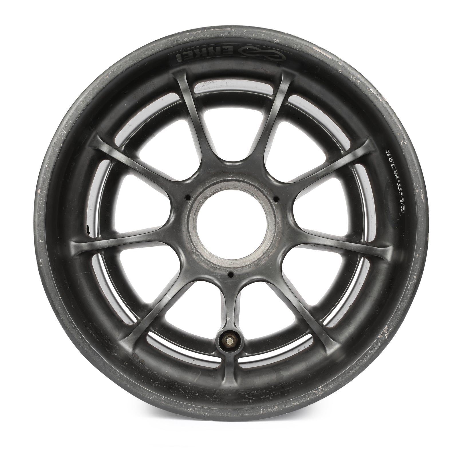 Lando Norris 2021 McLaren Front Wheel Rim Table - Monza GP