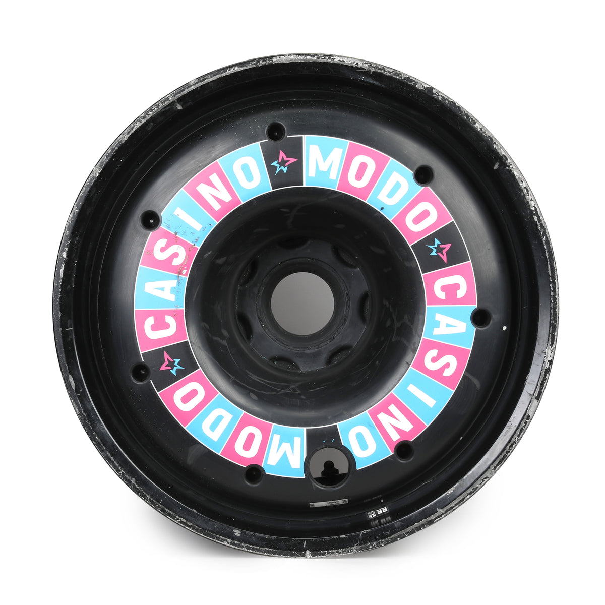The Austin Auction LOT 008 - Alpine F1 Team 2025  Race Used Rear Wheel Rim Table - Las Vegas GP