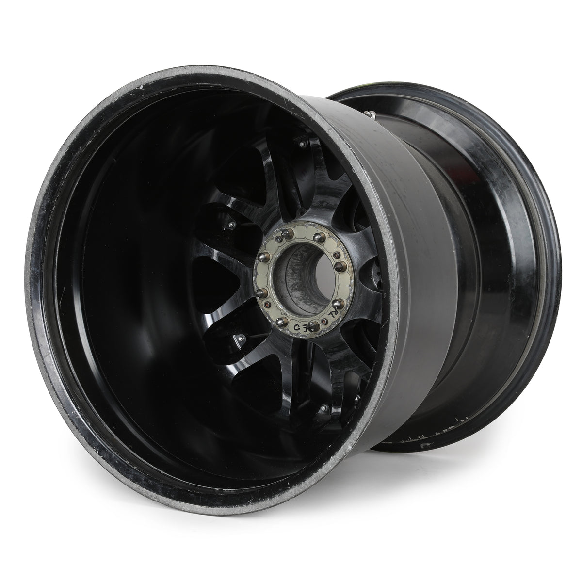 The Austin Auction LOT 009 - Alpine F1 Team 2024  Race Used Rear Wheel Rim Table - Las Vegas GP 