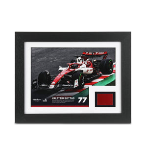 LOT 195 - Valtteri Bottas signed 2022 Sauber F1 Team Bodywork & Photo