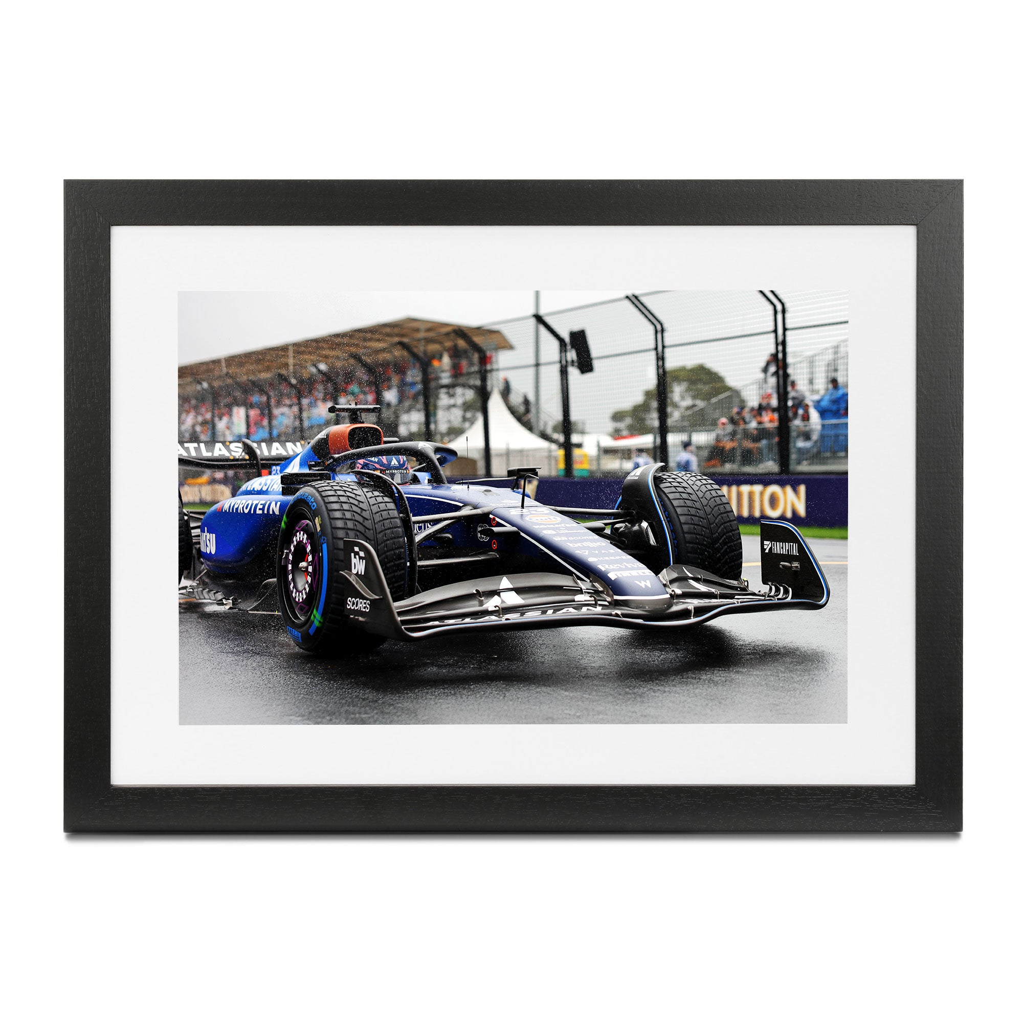 Alex Albon 2025 Williams Racing Print - Australian GP