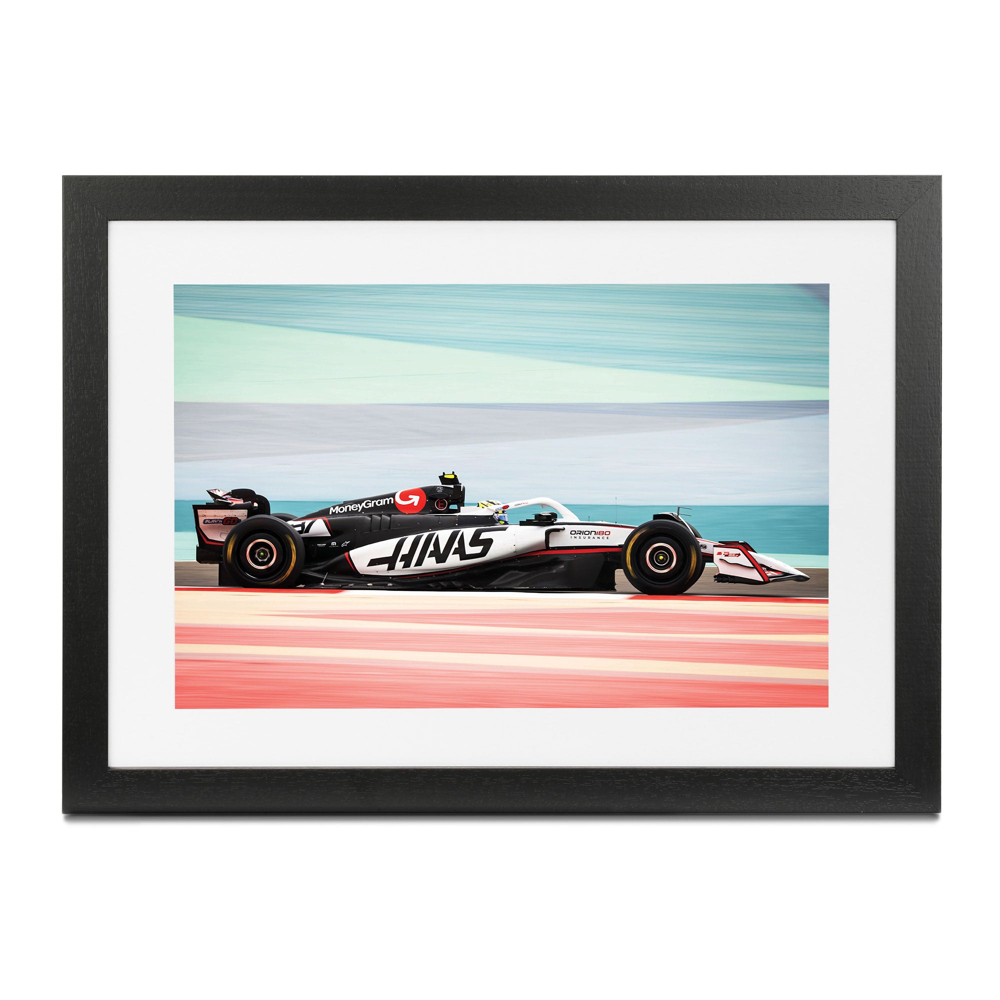 Oliver Bearman 2025 MoneyGram Haas F1 Team Print - Pre-Season Testing