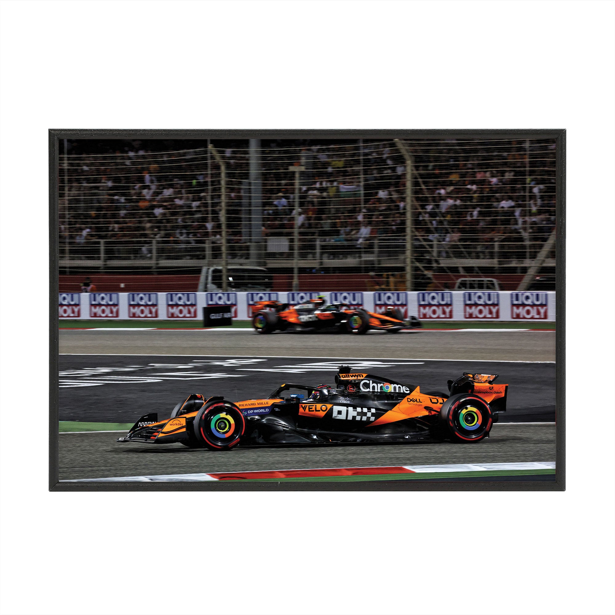 Poster Autografato Lando Norris McLaren F1 - Stampa A4 Per Tifosi Formula 1, Regalo Perfetto - Foto 6