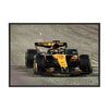 Oscar Piastri 2025 McLaren F1 Team Print - Bahrain GP - Box Frame