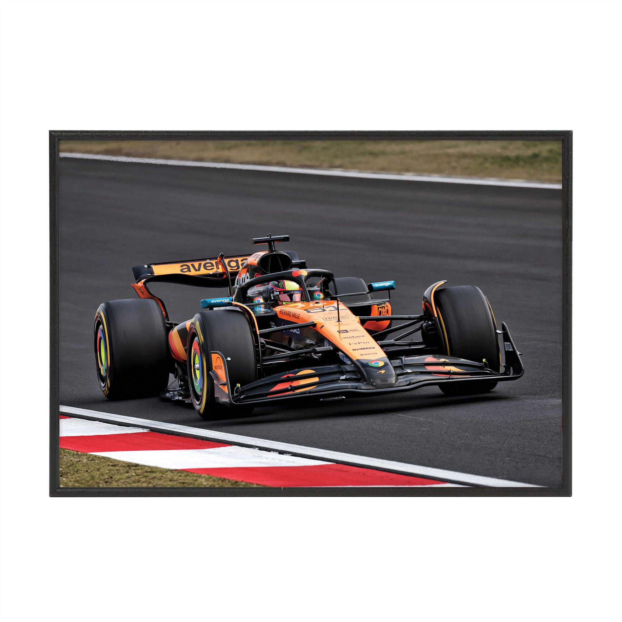 Oscar Piastri 2025 McLaren F1 Team Print - Chinese GP - Box