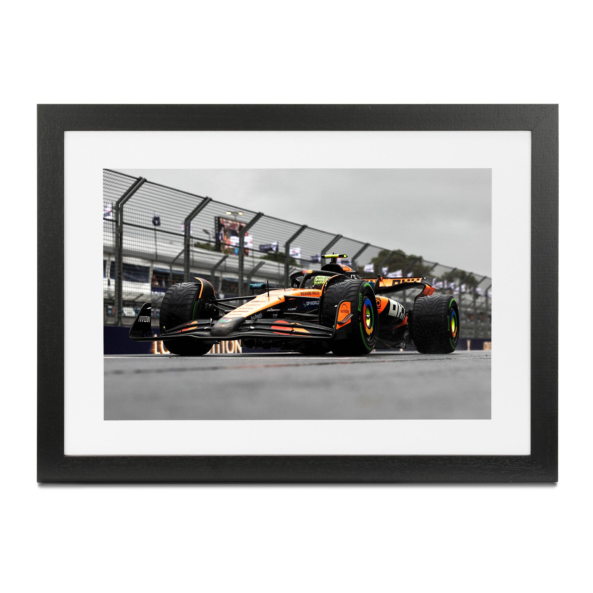 Lando Norris 2025 McLaren F1 Team Print - Australian GP