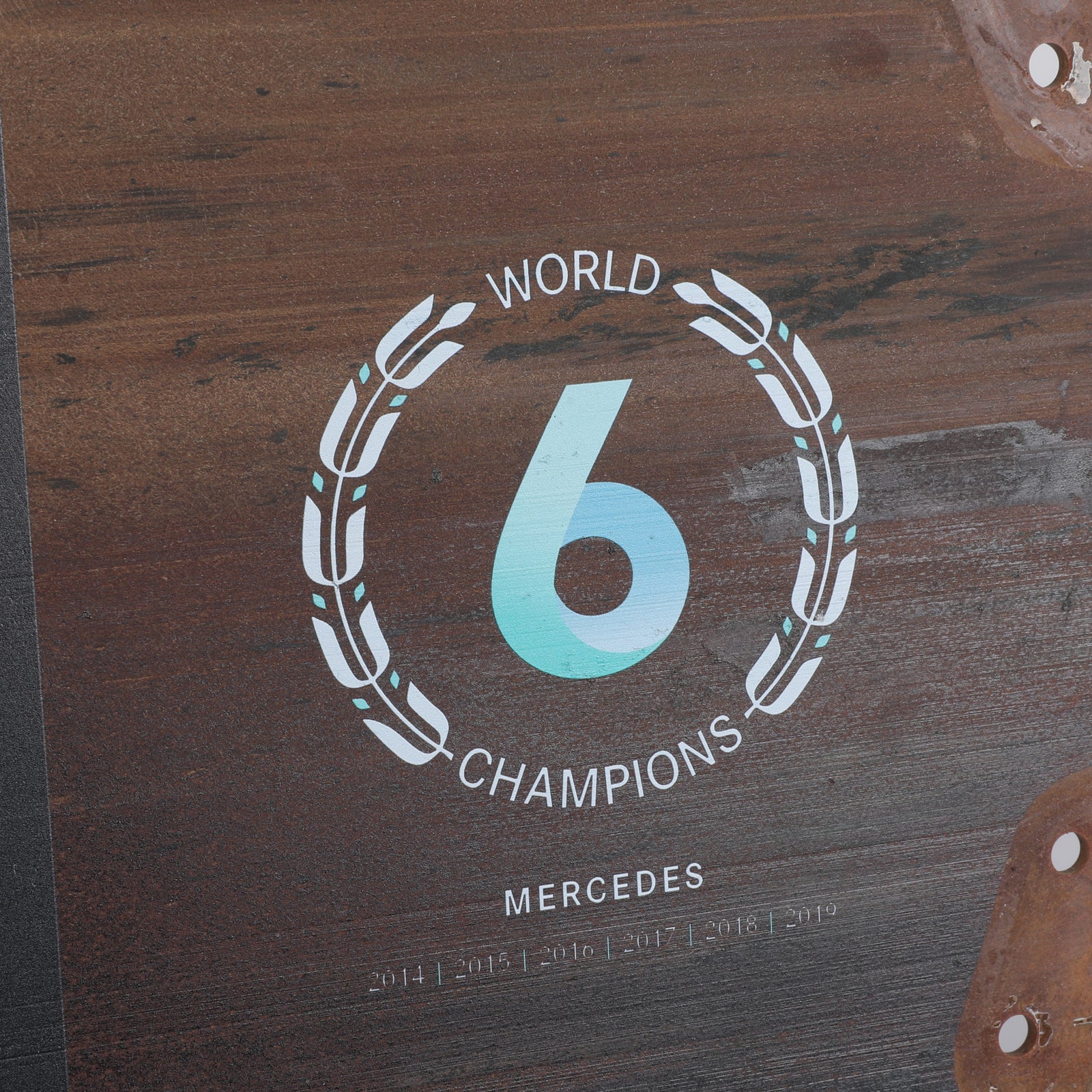 Mercedes-AMG F1 Team 2019 Skid Plank