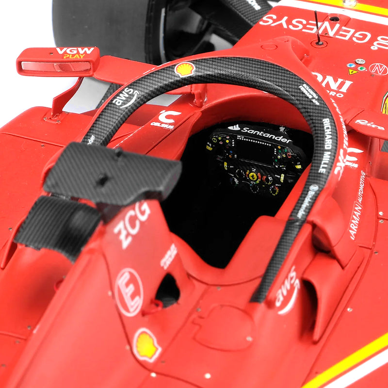 Charles Leclerc 2024 Ferrari SF-24 1:18 Scale Model Australian GP Edition