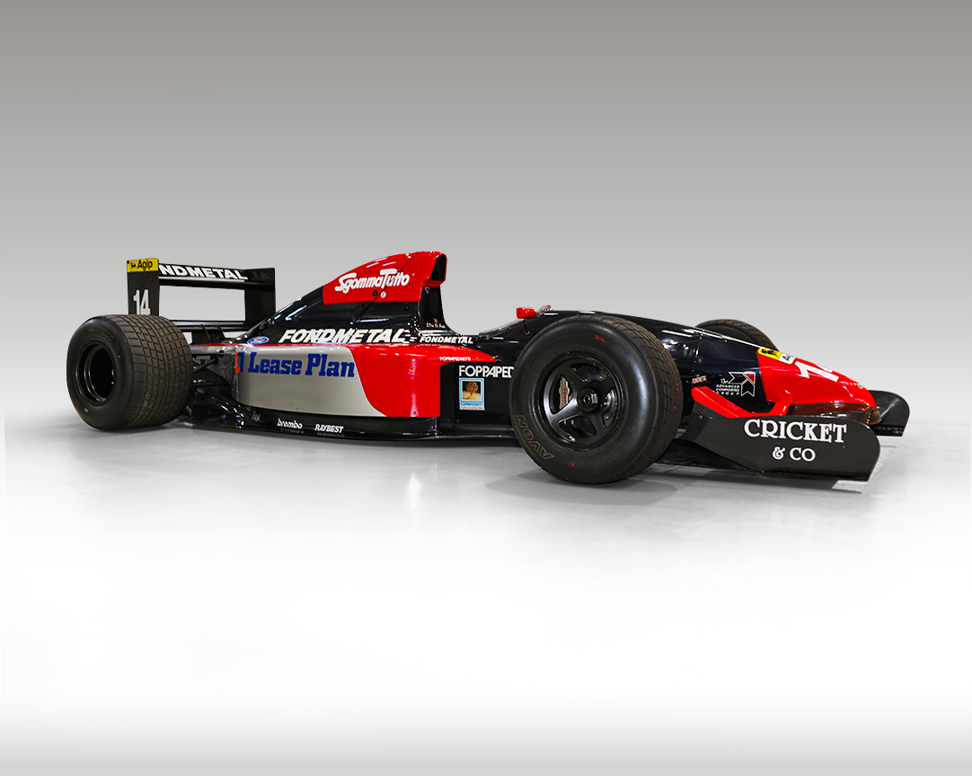 LOT 541 - Fondmetal 1992 GR02 Running F1® Race Car – Chassis no.3