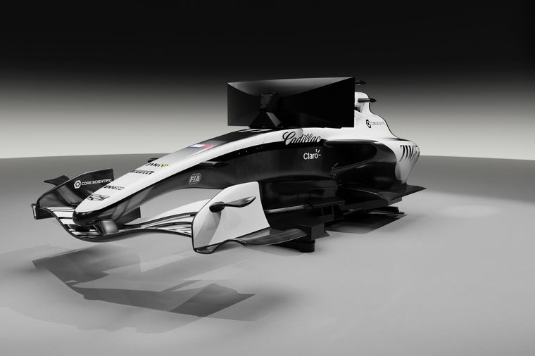Official Cadillac Formula One Team MAC-26 simulator from the 2026 season, premium Formula 1-inspired memorabilia for home or office display
