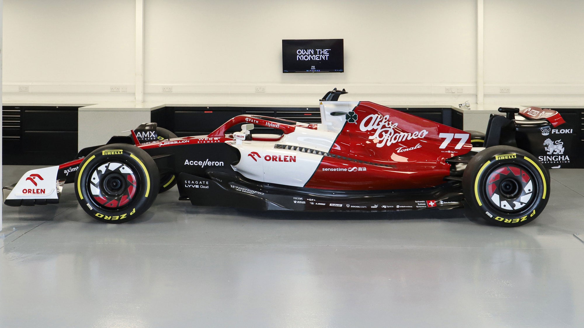 2022 Alfa Romeo F1 Team ORLEN C42 Official Show Car