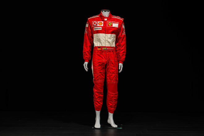 LOT 523 - Michael Schumacher 2006 Race Used Ferrari Suit - Turkey GP