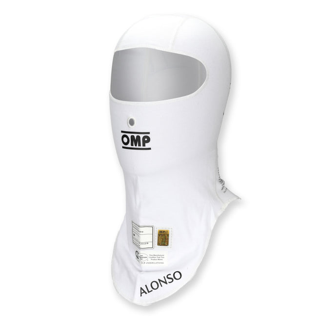 Auction LOT 127 - Fernando Alonso 2024  Aston Martin Aramco F1 Team Un-Signed Balaclava - White