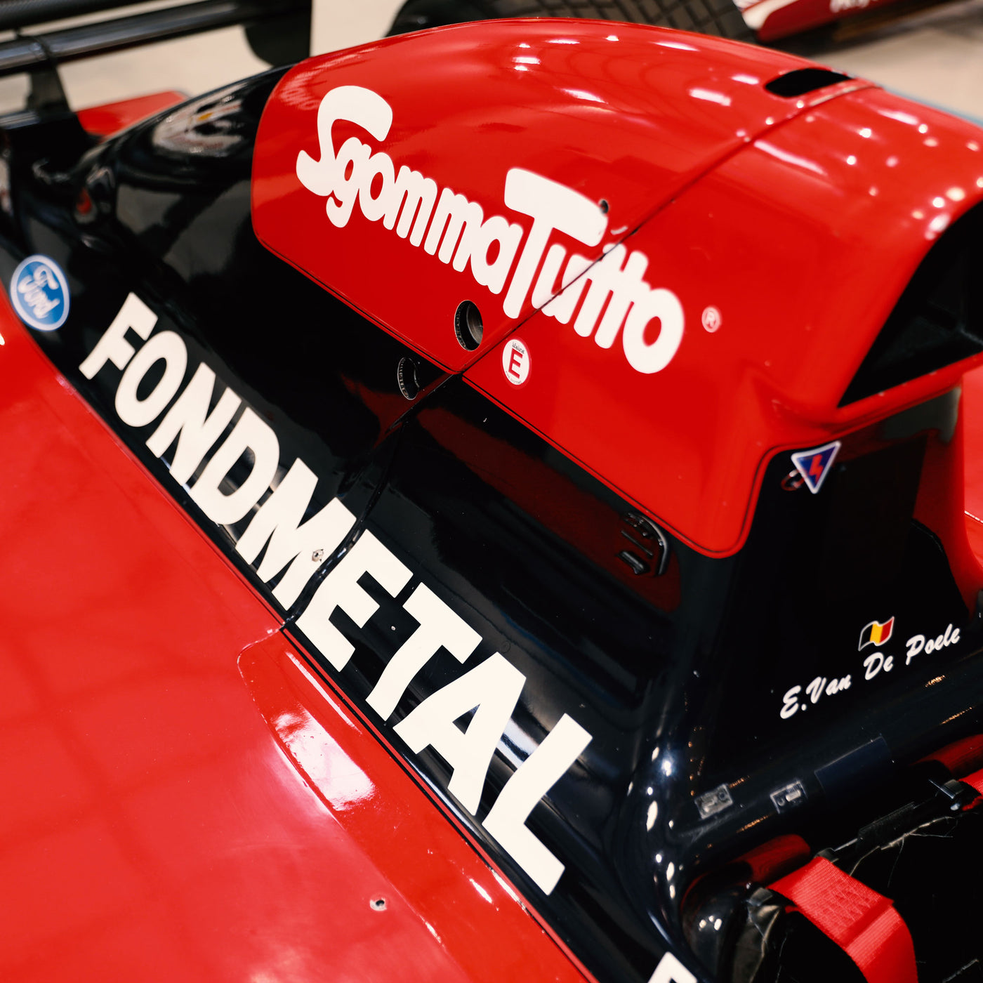 Running 1992 Fondmetal GR02 F1® Race Car – Chassis No.3