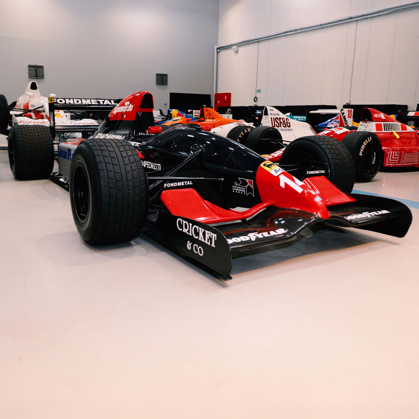 Running 1992 Fondmetal GR02 F1® Race Car – Chassis No.3